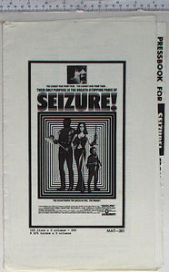 Seizure (1974) US Pressbook