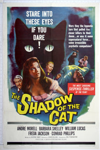 Shadow of the Cat (1961) US 1 Sheet Poster
