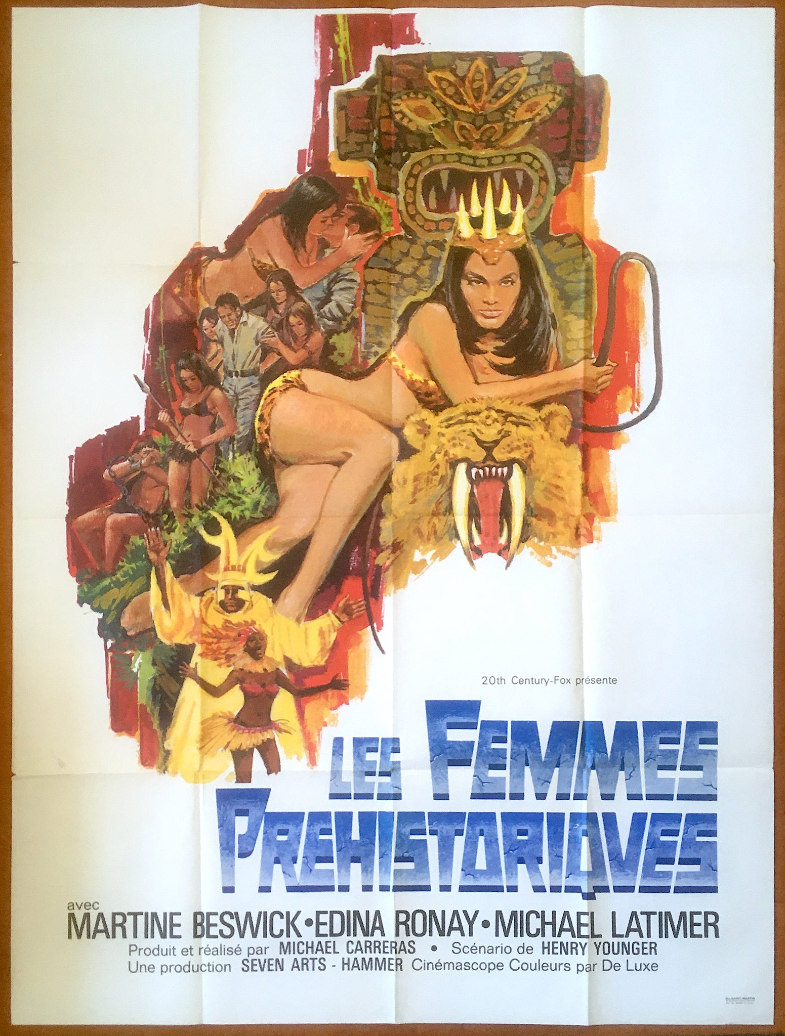 Slave Girls (1967) French Grande Poster