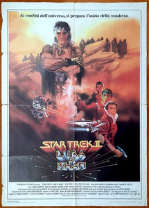 Star Trek II : The Wrath of Khan (1982) Italian 2 Foglio
