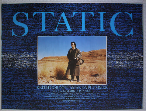 Static (1985) UK Quad Poster