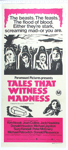 Tales That Witness Madness (1973) Australian Daybill Poster
