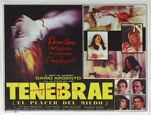 Tenebrae (1982) Mexican Lobby Card