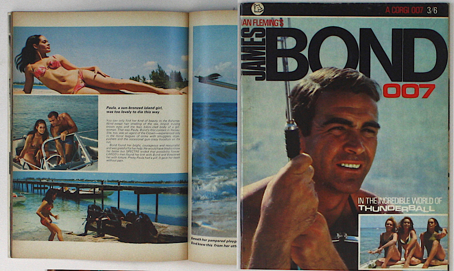 Thunderball (1965) Eon Productions Official Brochure