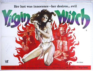 Virgin Witch (1972) UK Quad Poster