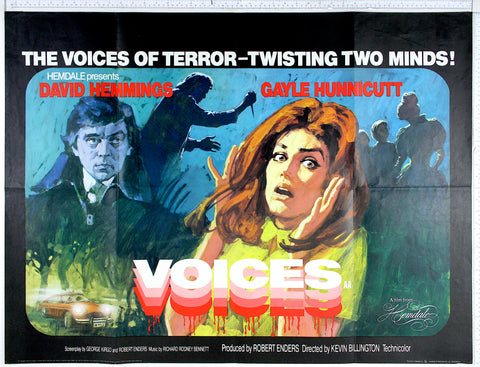 Voices (1973) UK Quad Poster