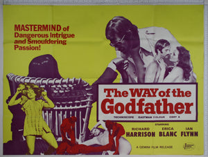 Way of the Godfather (1972) UK Quad Poster